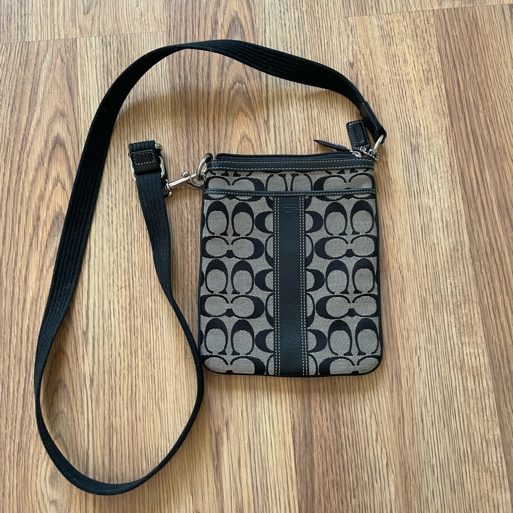 Coach Crossbody In Signature Canvas